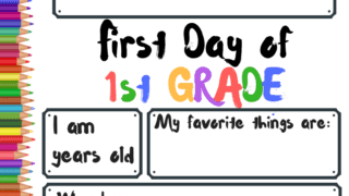 First Day of School Signs