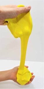 BUTTER SLIME | Super Smooth & Stretchy Butter Slime. This is the softest, smoothest and stretchiest slime EVER! Easy to make, no mess slime! Great kids craft or activity that everyone will enjoy! Perfect for birthday parties, classroom activity, STEM project and more!