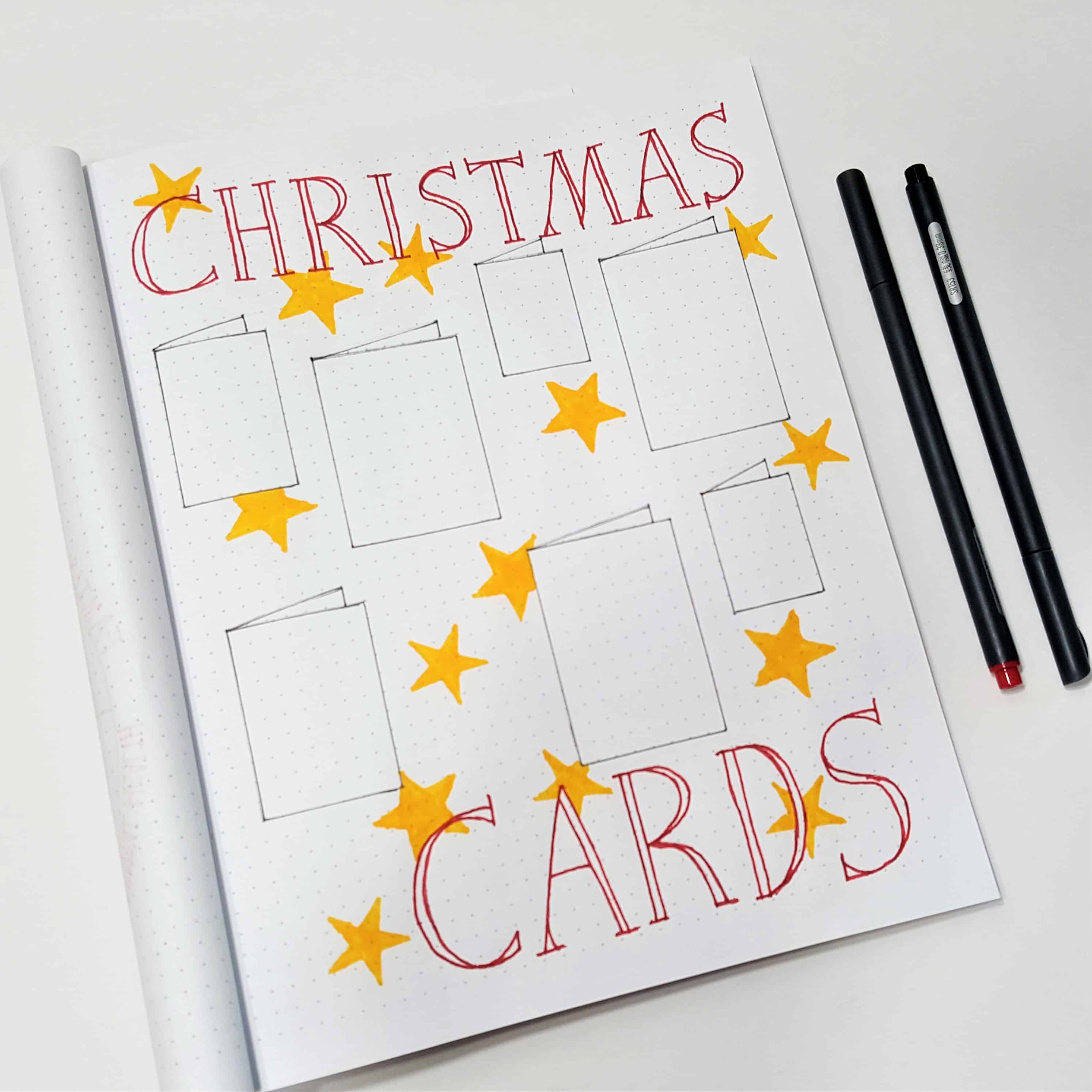 Christmas Bullet Journal | Getting ready for December and the Holiday Season with these useful Christmas BuJo spreads! Keep organized and stay sane this holiday season with Bullet Journals!