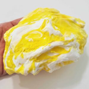 BUTTER SLIME | Super Smooth & Stretchy Butter Slime. This is the softest, smoothest and stretchiest slime EVER! Easy to make, no mess slime! Great kids craft or activity that everyone will enjoy! Perfect for birthday parties, classroom activity, STEM project and more!