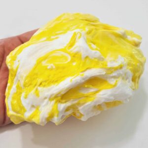 BUTTER SLIME | Super Smooth & Stretchy Butter Slime. This is the softest, smoothest and stretchiest slime EVER! Easy to make, no mess slime! Great kids craft or activity that everyone will enjoy! Perfect for birthday parties, classroom activity, STEM project and more!