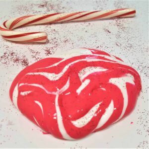 Candy Cane Slime | Perfect Christmas Kids Craft | Stripey Holiday Slime with the smell of Peppermint! 