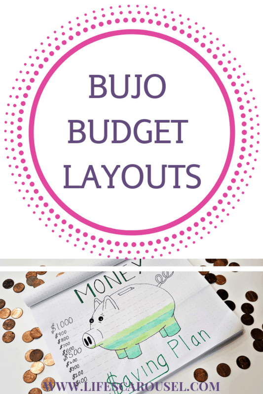 awesome bullet journal budget layout ideas lifes carousel