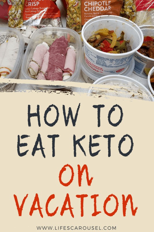 How to Eat Keto on Vacation - Easy Meal Plan | Keep eating the ketogenic diet while on vacation. You don't have to gain weight while on vacation. Find out how to clean keto away from home.