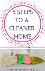 Messy House? 5 EASY Steps to Clean Your House even if you DON'T WANT TO! Stop feeling overwhelmed and paralyzed by the mess. Learn how to clean your home and keep it clean! The secrets to a clean house from a recovering "hoarder"!
