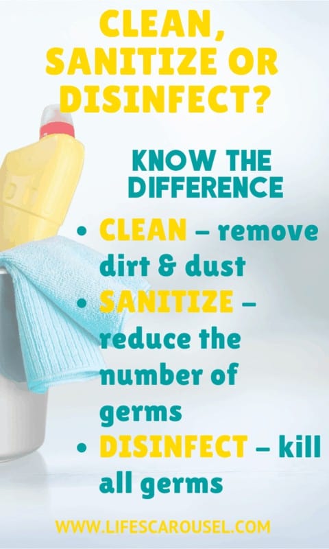 5 BEST Natural Disinfectants to disinfecting house after sickness! Natural cleaner recipes to beat cold and flu germs. How to use essential oils, hydrogen peroxide, rubbing alcohol and more to kill viruses and bacteria. Disinfect Your House Today!