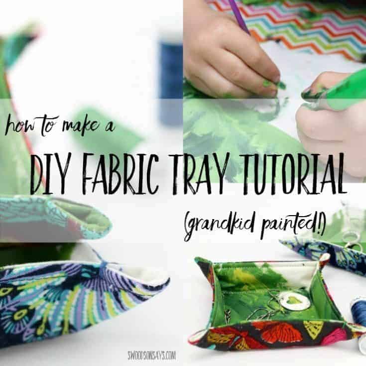 How To Make a Fabric Tray