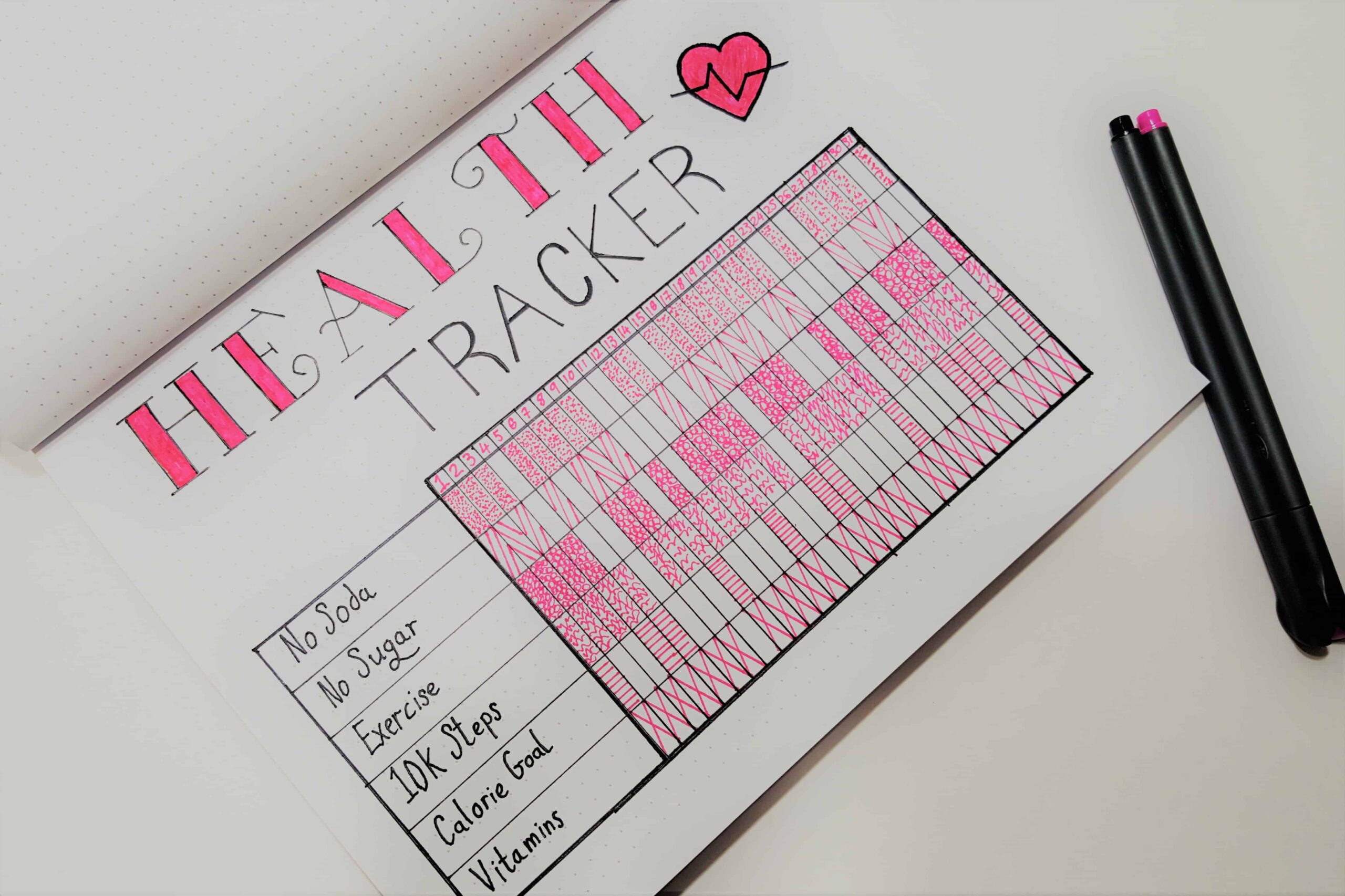 30 Totally Awesome Habit Tracker Ideas In Your Bullet Journal For 21